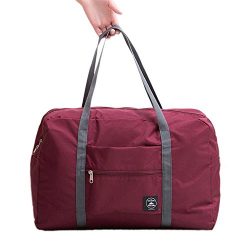 Cocoo Travel Foldable Waterproof Tote Bag Carry Storage Luggage Handbag Wine