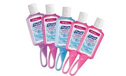 Purell Jelly Wrap Travel Size Hand Sanitizer – 1 Oz (Pack of 5) Color May Vary