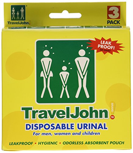 Travel John – Portable Bathroom (3 pack)