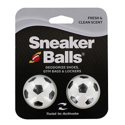 Sof Sole Sneaker Balls Shoe Gym Bag and Locker Deodorizer, Soccer, 1-Pair