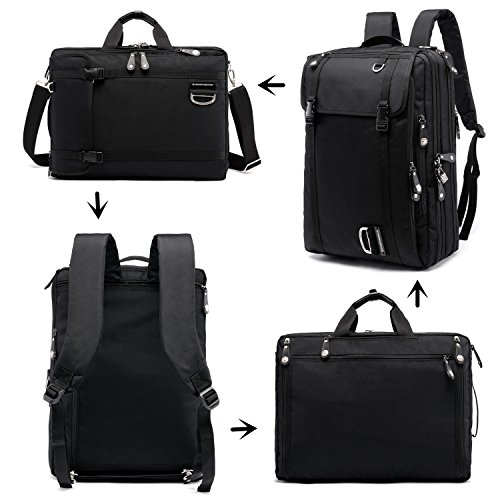 NUMANNI 17&quot; Laptop Briefcase Backpack,Business bags for men ,travel bags for men,Convertible ...