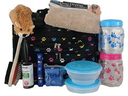 Dog Travel Bag – Prepacked Duffel Bag Includes 10 Other items