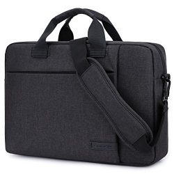 Laptop Bag 17.3 Inch,BRINCH Stylish Fabric Laptop Messenger Shoulder Bag Case Briefcase for 17 & ...