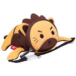 Alnaue Kids Waist Pack Preschool Children 3D Animal Cute Waterproof Toddler backpack (Lion)