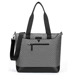 Women Laptop Bag 15.6 Inch,DTBG Black Dot Nylon Classic Work Travel Messenger Shoulder Bag Offic ...