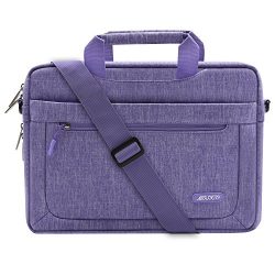 Mosiso Polyester Messenger Laptop Shoulder Bag for 11.6-13.3 Inch MacBook Air, MacBook Pro, Note ...