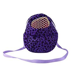 Three Size Small Pets Carrier Bag Hedgehog Hamster Mouse Outgoing Bags Leopard Portable Travel B ...