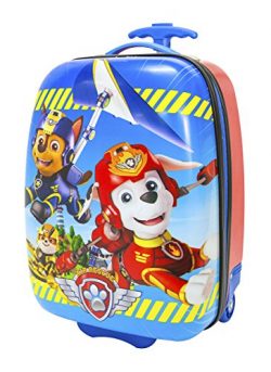 Nickelodeon Boys’ Paw Patrol Hard Shell Luggage, Blue