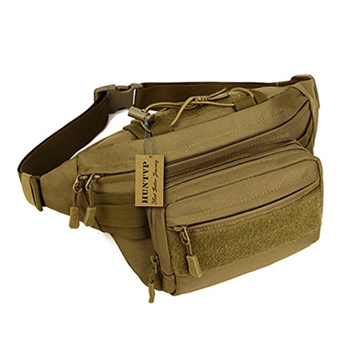 Huntvp Military Hip Fanny Pack Tactical Waist Bag Packs Waterproof Hip ...