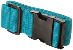 Travel Smart by Conair  Luggage Strap Suitcase Belt Travel Accessories, Teal