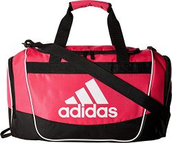 adidas Defender II Small Duffel Bag, Small, Shock Pink