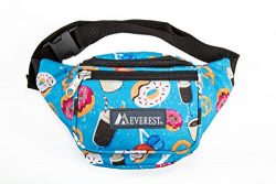 Everest Signature Pattern Waist Pack, Donuts, One Size