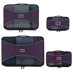PRO Packing Cubes  Lightweight Travel – Packing for Carry-on Luggage, Suitcase and Backpac ...