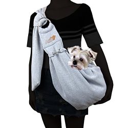 Alfie Pet by Petoga Couture – Chico 2.0 Revisible Pet Sling Carrier with Adjustable Strap  ...