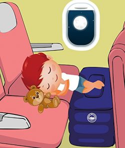 Airplane Travel Bed for Kids, Height-Adjustable Travel Pillow Leg Rest. Travel Accessories as Ki ...