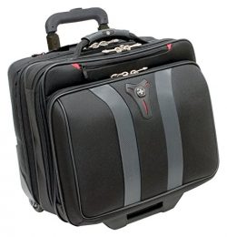 Swissgear Granada Rolling Case Nylon for Upto 17-Inch Notebooks – Black