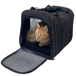 Pawfect Pet-Pet Carrier,Large Soft Sided Airline Approved For Travel,For Cat And Dog,Top Loading ...