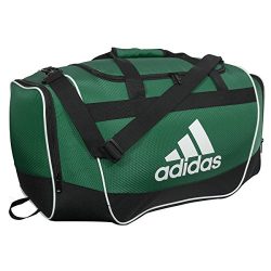 adidas Defender II Small Duffel Bag, Small, Collegiate Green/Black/White