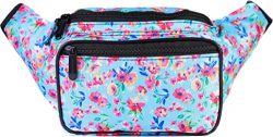 SoJourner Bags Fanny Pack – Animal, Fruit and Floral Prints – flamingos, watermelons ...