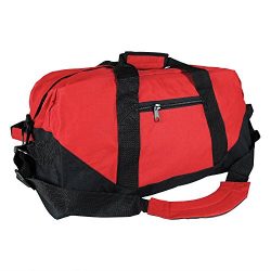 21″ Large Duffle Bag in Red