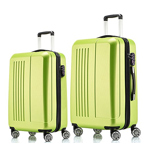Fochier Luggage Lightweight 2 Piece Expandable Spinner Set with TSA ...