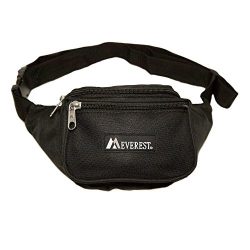 Everest Signature Waist Pack – Standard, Black, One Size