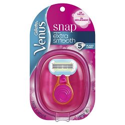Gillette Venus Women’s Snap with Embrace On The Go 5 Blade Razor