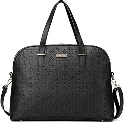 Laptop Bag for Women – Leather Satchel Shoulder Bag – Best for Business, Work, offic ...