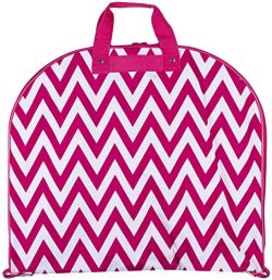 Ever Moda Chevron Hanging Garment Bag