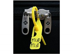 Pick Proof Seals – TSA Accepted Luggage Locks (3 Packs = 60 Total Seals)