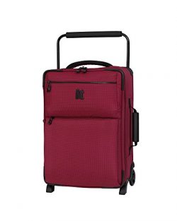 it luggage World’s Lightest Los Angeles 21.5″, Persian Red 2 Tone