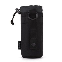 Adjustable Tactical Water Bottle Pouch CREATOR Foldable MOLLE Water Bottle Holder Attachment Car ...