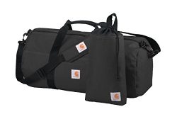 Carhartt Trade Series 2 in 1 Packable Duffel with Utility Pouch, Medium, Black