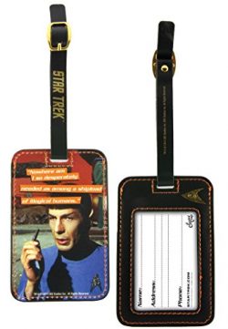 Star Trek: The Original Series – Graphic Luggage Tag [Spock] – Not Machine Specific