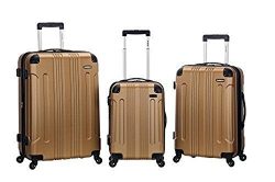 Rockland 3 Piece Sonic Abs Upright Set, Gold