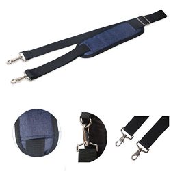 JAKAGO 155CM Extra Long Universal Replacement Shoulder Strap Padded Adjustable Bag Strap with Me ...