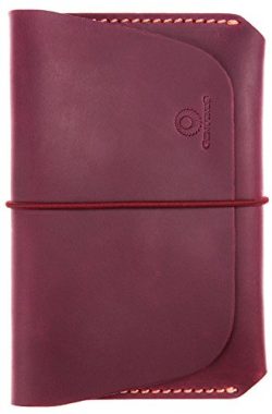Leather Passport Holder for Men & Women – Genuines Wallet Case for 1 or 2 Passports (M ...