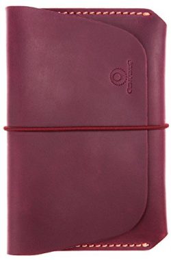 Leather Passport Holder for Men & Women – Genuines Wallet Case for 1 or 2 Passports (M ...