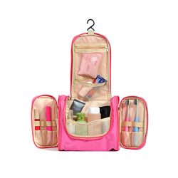 KevenAnna Hanging Men Toiletry Bag Portable Travel Toiletry Bag for Women Hanging Toiletry Kit O ...