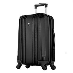 Olympia Apache Ii 21″ Carry-on Spinner, Black+Black