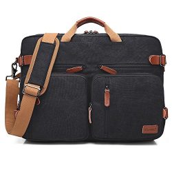 CoolBELL Convertible Backpack Messenger Bag Shoulder bag Laptop Case Handbag Business Briefcase  ...
