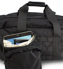 Mission Darkness X2 Faraday Duffel Bag. Laptop, Tablet, Phone & Other Device Shielding for L ...