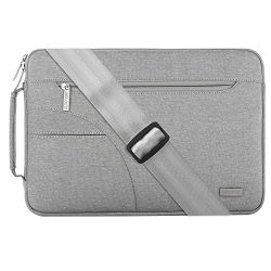 Mosiso Polyester Sleeve Case Cover Laptop Shoulder Briefcase Bag for 11.6-13 Inch MacBook Air, M ...