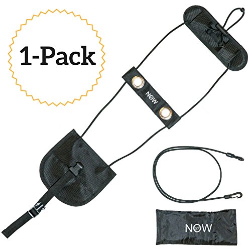 Luggage Bungee for Travel – Securely Straps Carry On Bag to Suitcase with Adjustable Belt ...