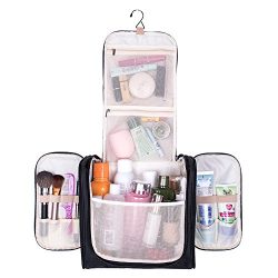 Large Hanging Travel Toiletry Bag – MelodySusie Heavy Duty Waterproof Makeup Organizer Bag ...