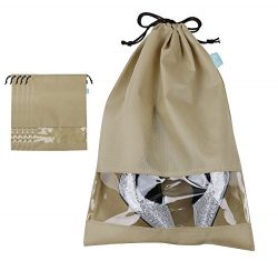 Non-woven Shoe Storage Bags for Seasonal Shoes Organizer in Closet/ Attic/ Shelf, Travel Shoes S ...