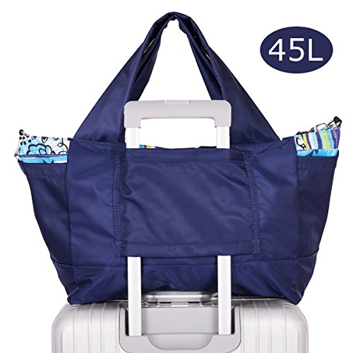 Travel Duffel Foldable Lightweight Bag Large Waterproof Luggage Packing ...