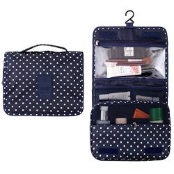 Itraveller Hanging Toiletry Bag-Portable Travel Organizer Cosmetic Make up Bag case for Women Me ...