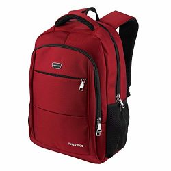 Laptop Backpack for School Travel Business Multipurpose Use, Water Resistant Polyester Fabric 17 ...
