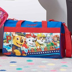 Personalized Licensed Kids Travel Duffel Bag – 18″ (Boys – Paw Patrol)